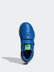 adidas Blue/Green Kids Sportswear Tensaur Hook And Loop Trainers - Image 7 of 10