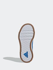 adidas Blue/Green Kids Sportswear Tensaur Hook And Loop Trainers - Image 8 of 10