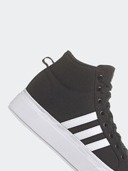 Czarny - Buty sportowe na platformie Adidas Bravada 2.0 Mid - Image 11 of 12