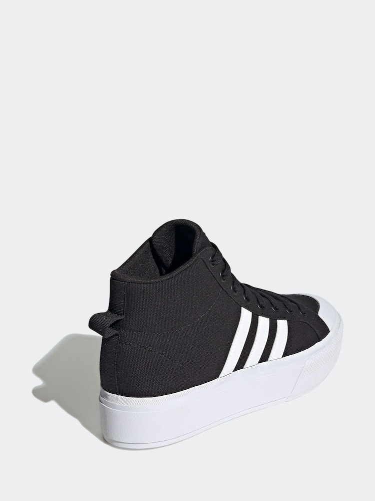 Czarny - Buty sportowe na platformie Adidas Bravada 2.0 Mid - Image 5 of 12