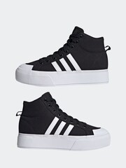 Czarny - Buty sportowe na platformie Adidas Bravada 2.0 Mid - Image 6 of 12