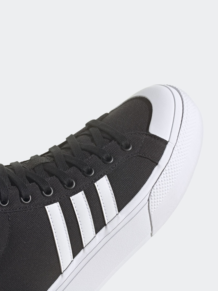 Czarny - Buty sportowe na platformie Adidas Bravada 2.0 Mid - Image 10 of 12