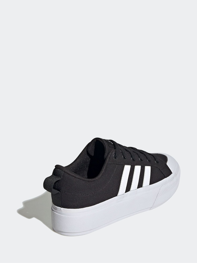 adidas Black Bravada 2.0 Platform Trainers - Image 5 of 11