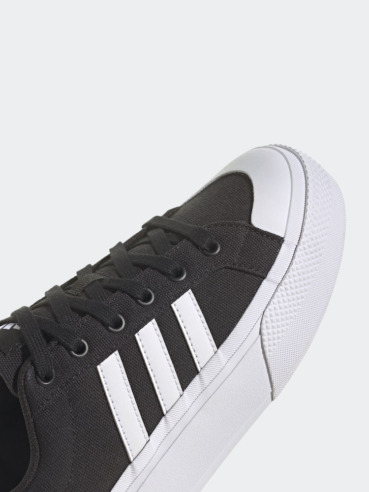 adidas Black Bravada 2.0 Platform Trainers - Image 9 of 11