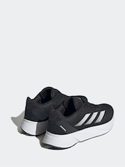 adidas Black/White Duramo Running Shoes - Image 4 of 9