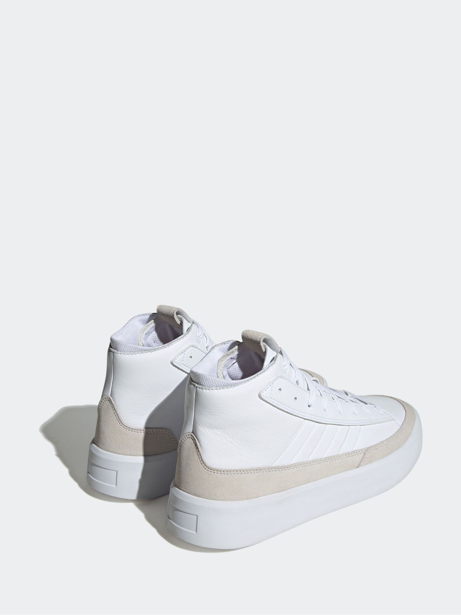 Buy adidas White Sportswear Znsored Hi Trainers from Next Luxembourg