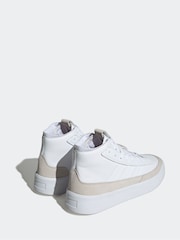 adidas White Sportswear Znsored Hi Trainers - Image 3 of 12