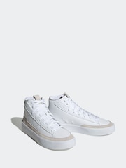 adidas White Sportswear Znsored Hi Trainers - Image 4 of 12