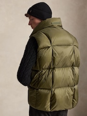 Polo Ralph Lauren Green Sport Ripstop Gilet - Image 3 of 6