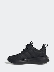 adidas Black Kids Sportswear Racer TR23 Trainers - Image 2 of 9