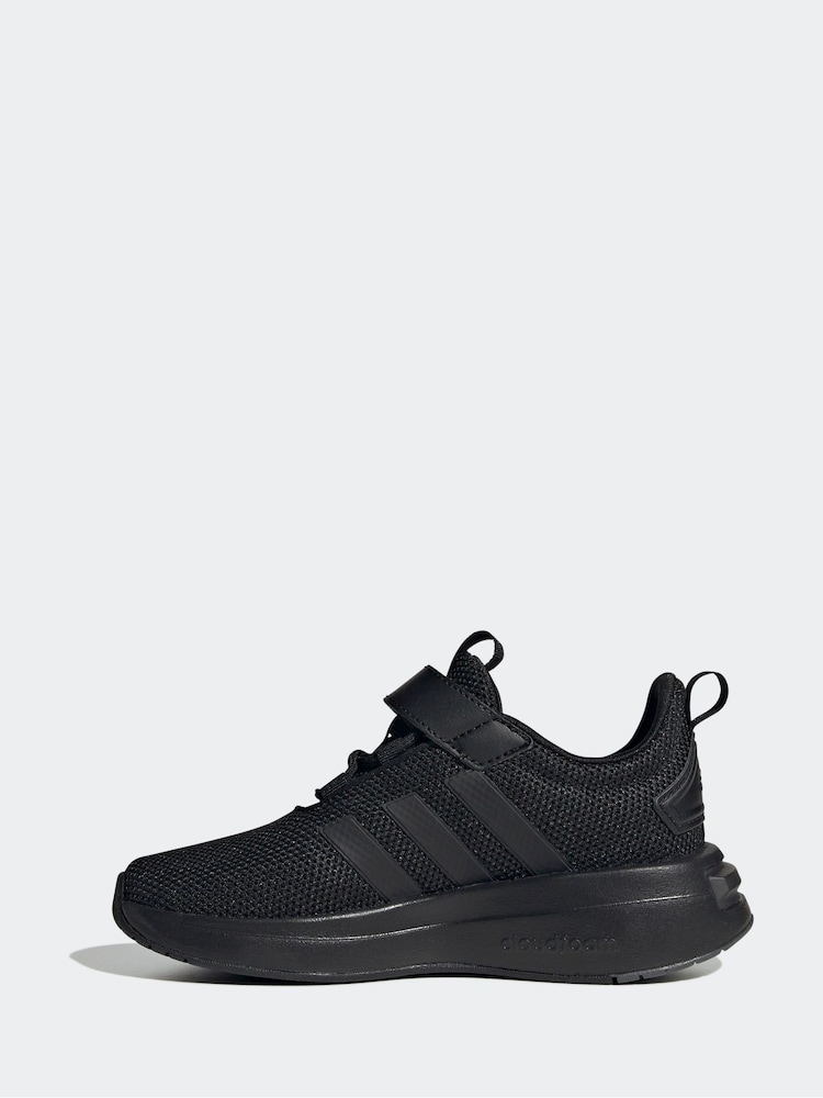 adidas Black Kids Sportswear Racer TR23 Trainers - Image 2 of 9