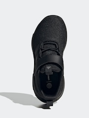 adidas Black Kids Sportswear Racer TR23 Trainers - Image 6 of 9