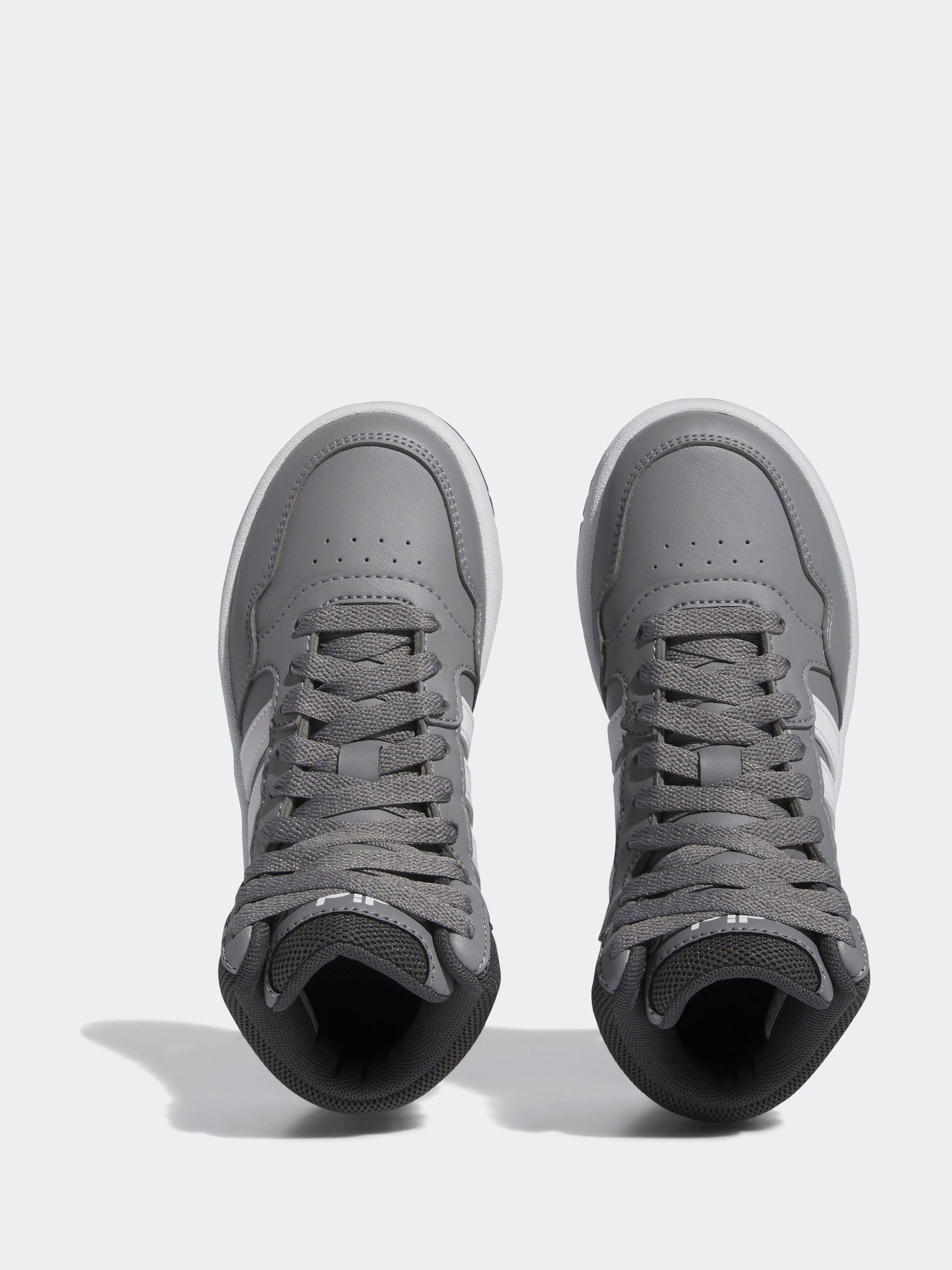 adidas hoops mid grey