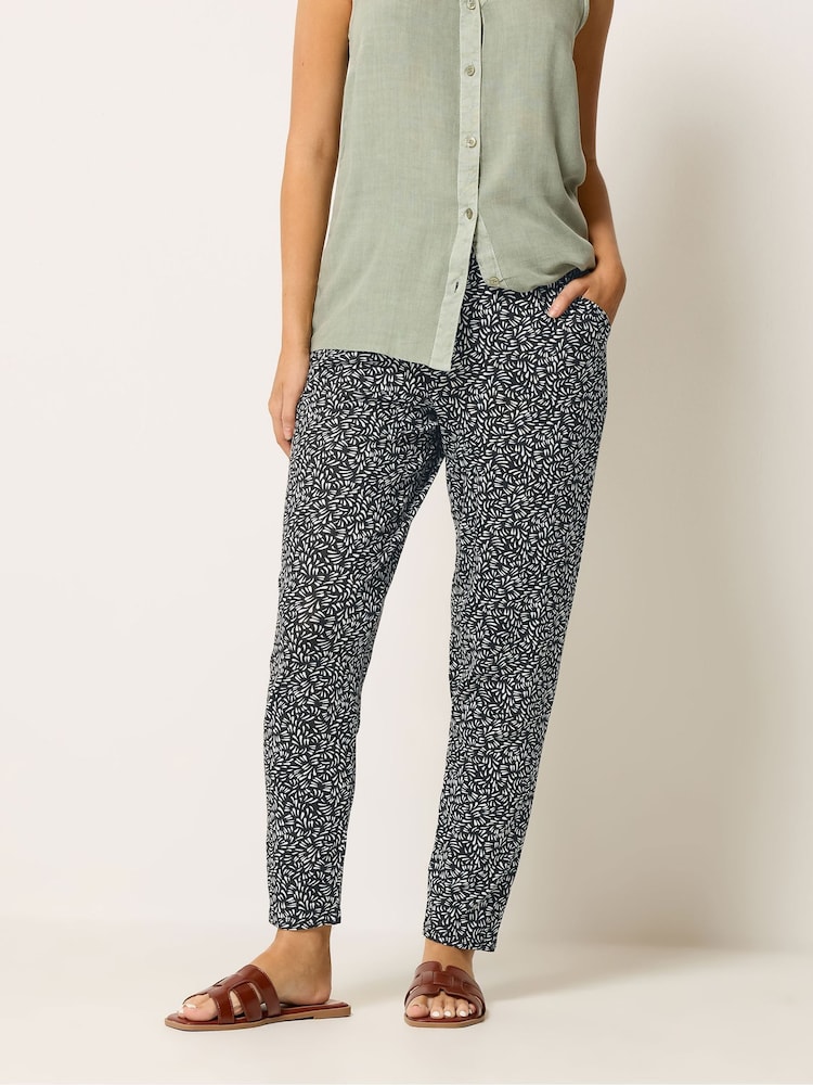 M&Co Black Petite Jersey Hareem Trousers - Image 1 of 5 M&Co Black Petite Jersey Hareem Trousers - Image 1 of 5