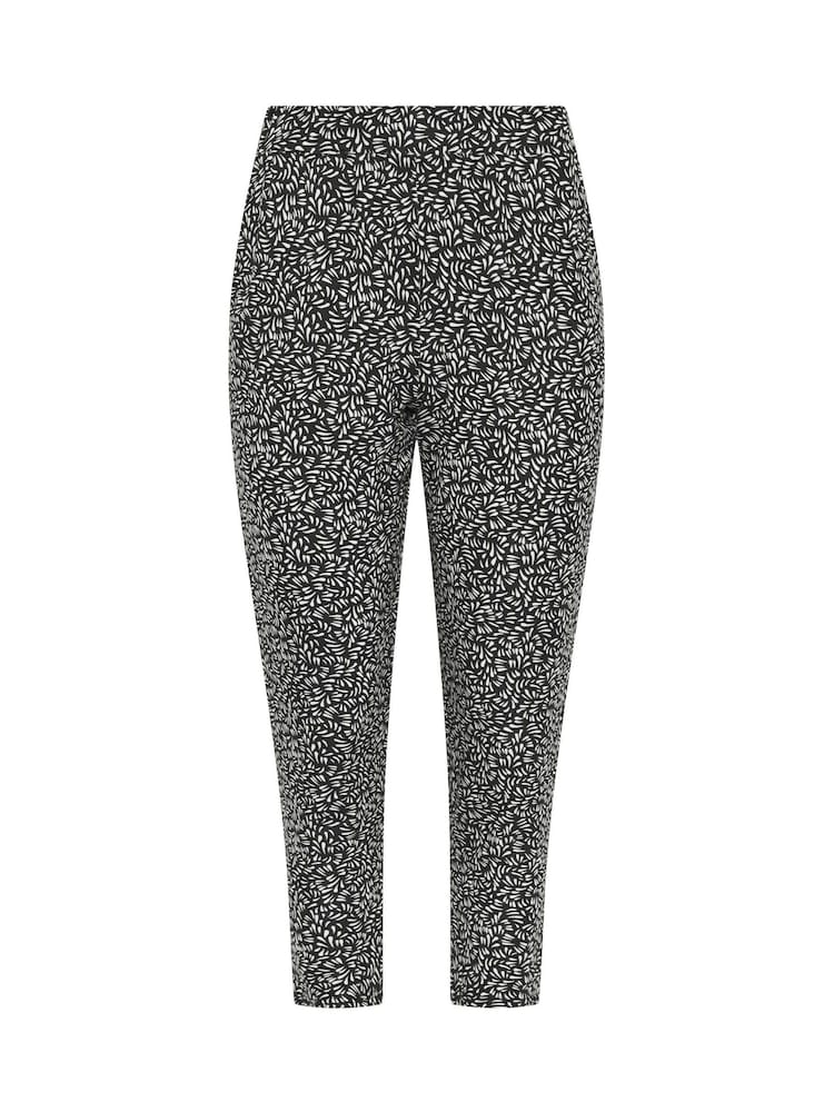 M&Co Black Petite Jersey Hareem Trousers - Image 5 of 5 M&Co Black Petite Jersey Hareem Trousers - Image 5 of 5