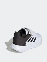 adidas White/Black Infant Sportswear Tensaur Run Trainers - Image 3 of 8