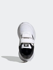adidas White/Black Infant Sportswear Tensaur Run Trainers - Image 5 of 8