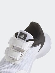 adidas White/Black Infant Sportswear Tensaur Run Trainers - Image 7 of 8