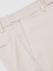 Reiss Stone Eastbury Cotton-Stretch Tailored-Fit Chinos - Image 6 of 6