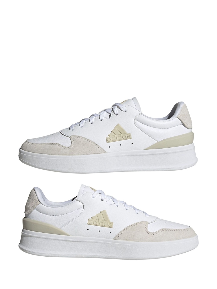 adidas White Sportswear Kantana Trainers - Image 4 of 8