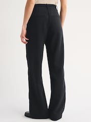 Abercrombie & Fitch Black Sloan Wide Leg Belted Trousers - Image 2 of 6