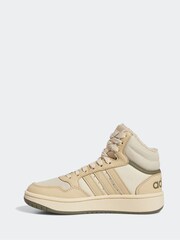 adidas Brown Kids Sportswear Hoops Mid 3.0 Trainers - Image 2 of 9