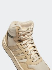 adidas Brown Kids Sportswear Hoops Mid 3.0 Trainers - Image 8 of 9