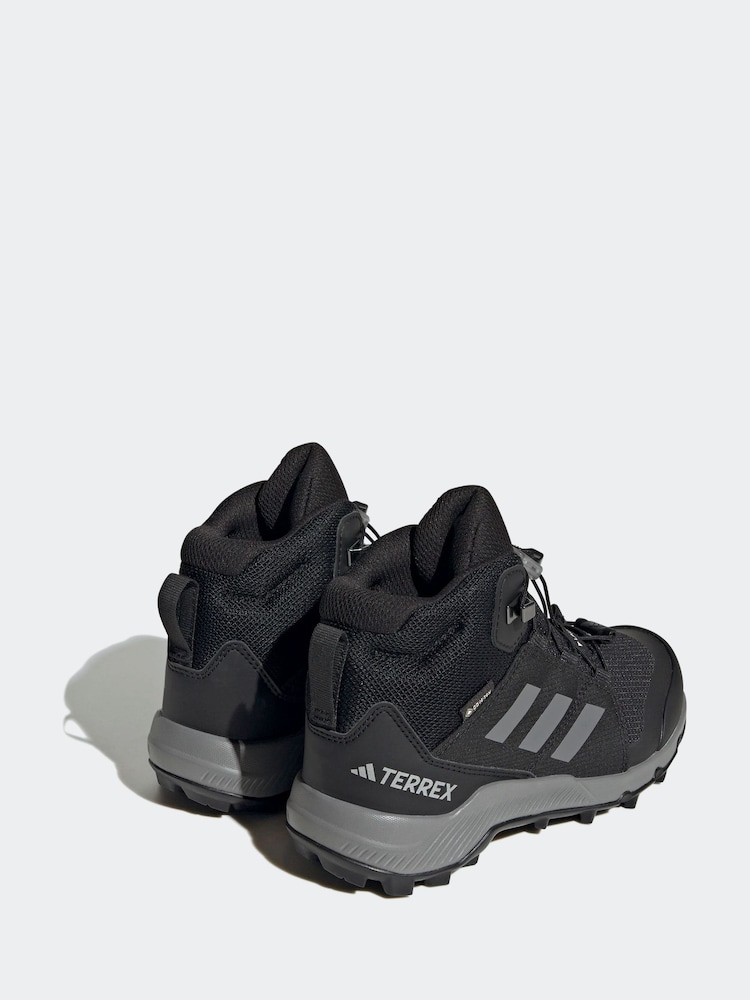 adidas Black Terrex Mid Gore-Tex Waterproof Hiking Boots - Image 10 of 10