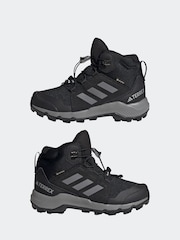 adidas Black Terrex Mid Gore-Tex Waterproof Hiking Boots - Image 4 of 10