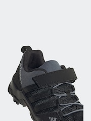 adidas Black Kids Terrex AX2R Hook-and-Loop Hiking Trainers - Image 8 of 9