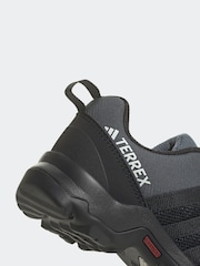 adidas Black Kids Terrex AX2R Hook-and-Loop Hiking Trainers - Image 9 of 9