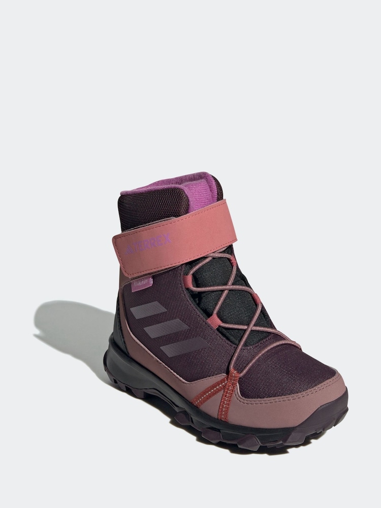adidas Red Terrex Snow Hook-And-Loop Cold.Rdy Winter Boots - Image 1 of 9