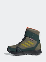 adidas Green Terrex Snow Hook-And-Loop Cold.Rdy Winter Boots - Image 2 of 9