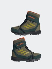 adidas Green Terrex Snow Hook-And-Loop Cold.Rdy Winter Boots - Image 5 of 9
