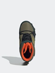 adidas Green Terrex Snow Hook-And-Loop Cold.Rdy Winter Boots - Image 6 of 9