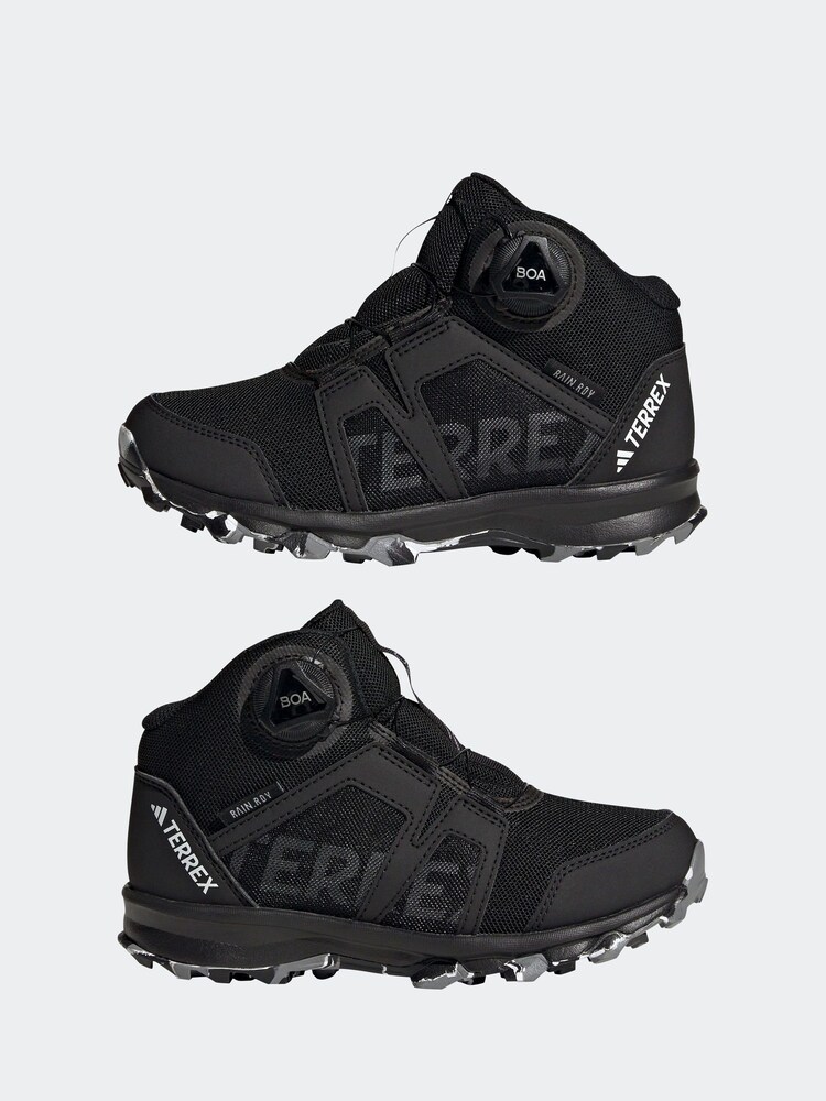 adidas Black Terrex Boa Mid Rain Hiking Boots - Image 5 of 9
