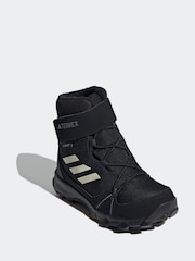 adidas Black Terrex Snow Hook-And-Loop Cold.Rdy Winter Boots - Image 3 of 9