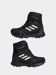 adidas Black Terrex Snow Hook-And-Loop Cold.Rdy Winter Boots - Image 5 of 9