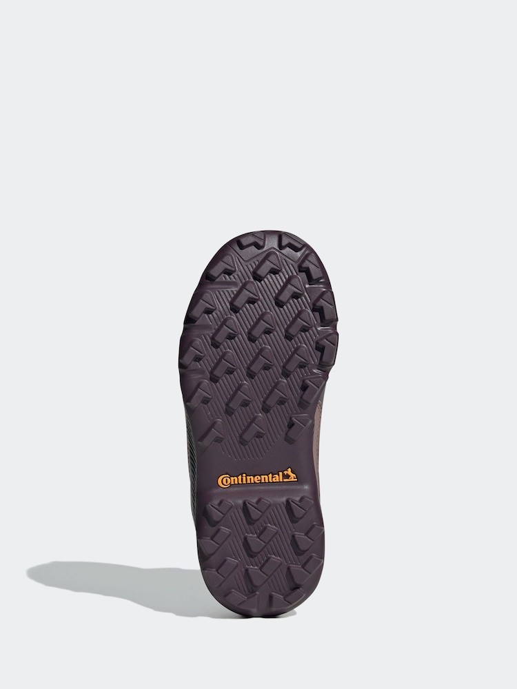 adidas Purple Terrex Winter Mid Boa Rain.Rdy Hiking Trainers - Image 7 of 9