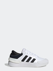 adidas White/Black Court Funk Shoes - Image 1 of 9