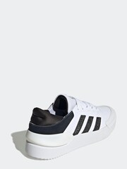 adidas White/Black Court Funk Shoes - Image 3 of 9