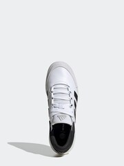 adidas White/Black Court Funk Shoes - Image 6 of 9