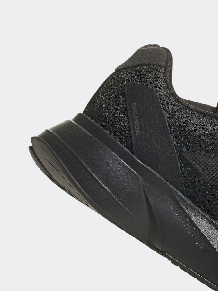 adidas Black Duramo Running Shoes - Image 9 of 9