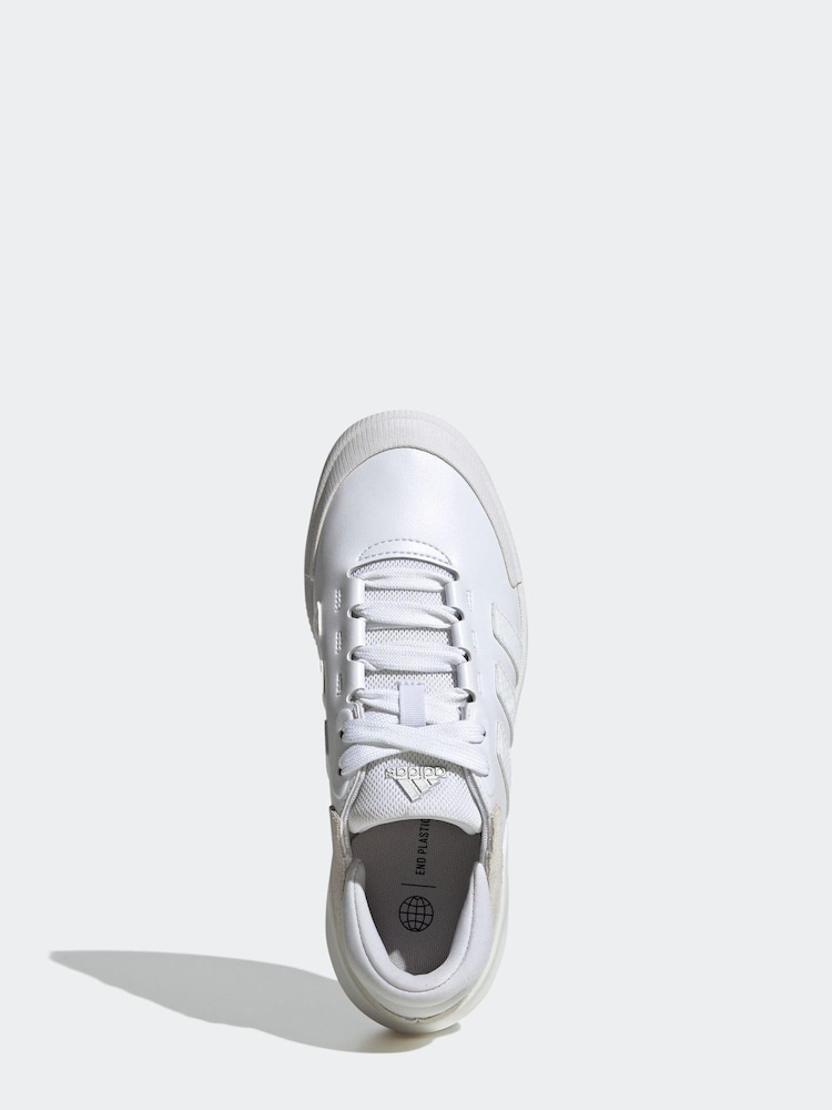 adidas White Court Funk Shoes - Image 5 of 7