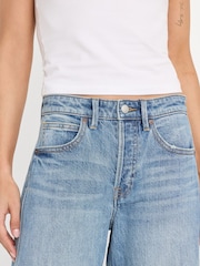 Good American Blue Vintage Barrel Ankle Jeans - Image 6 of 7
