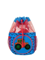 Character Blue Harry Bear Tractor Swimbag - Image 1 of 4