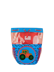 Character Blue Harry Bear Tractor Swimbag - Image 2 of 4
