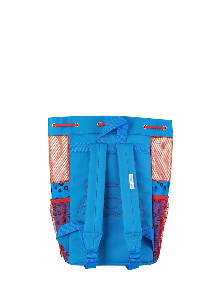 Character Blue Harry Bear Tractor Swimbag - Image 4 of 4