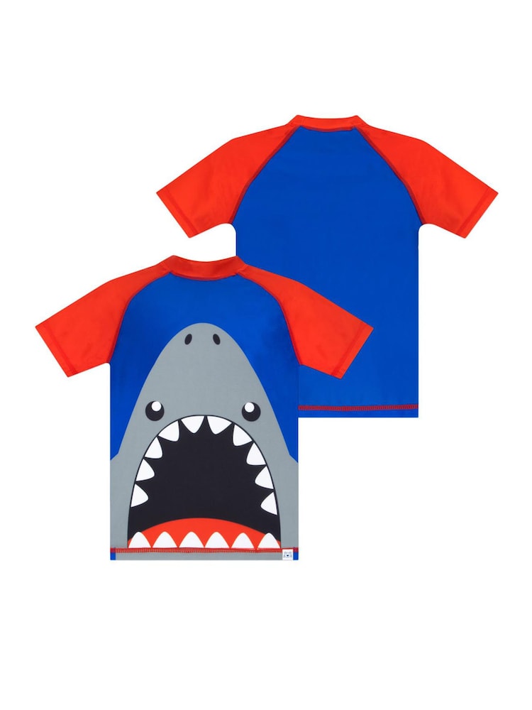 Character Blue Shark Swim Set Shark Teeth - Image 2 of 4