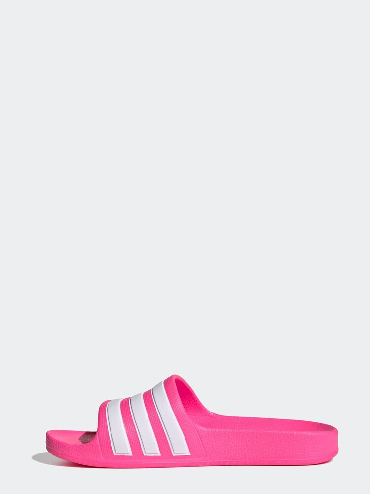 adidas Pink Adilette Aqua Kids Sandals - Image 5 of 6